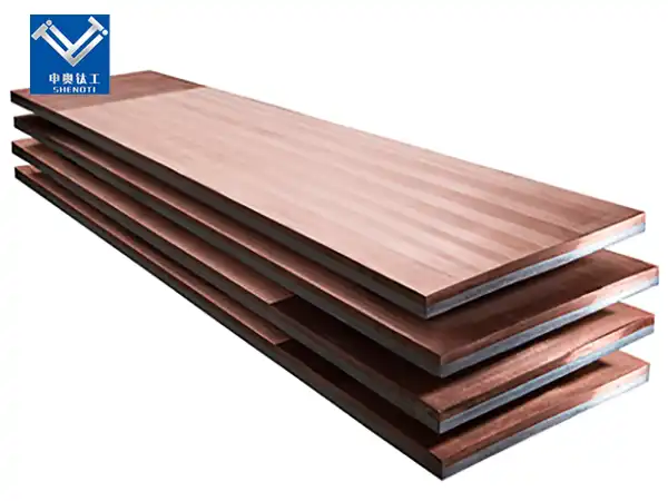 Copper aluminum clad plate Copper aluminum clad plate