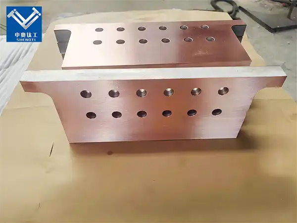 Copper aluminum clad plate Copper aluminum clad plate