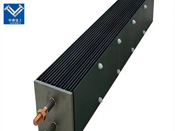 Ruthenium coated titanium electrode Ruthenium coated titanium electrode