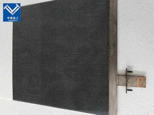 Ruthenium coated titanium electrode Ruthenium coated titanium electrode