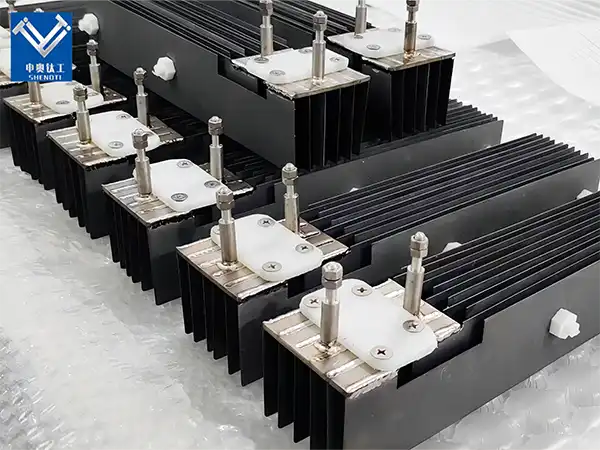 Ruthenium coated titanium electrode Ruthenium coated titanium electrode