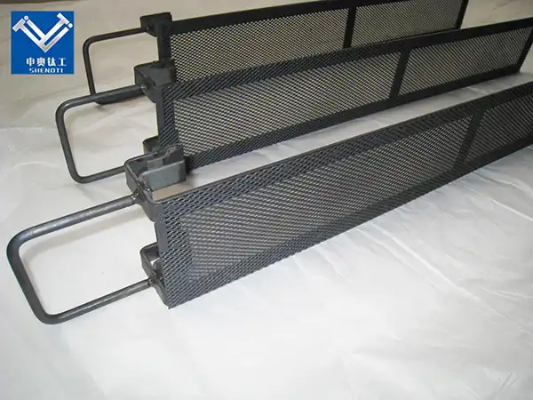 Ruthenium coated titanium electrode Ruthenium coated titanium electrode