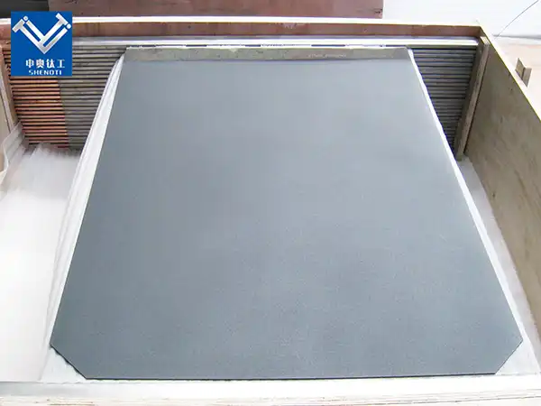 Iridium coated titanium electrode Iridium coated titanium electrode