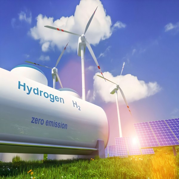 Titanska anoda za elektrolitičku proizvodnju vodika