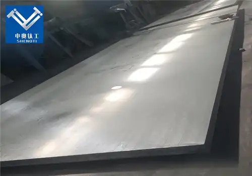 Titanium steel clad plate