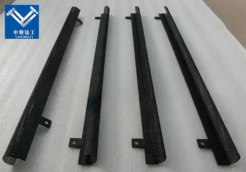 Titanium based oxide coated electrode