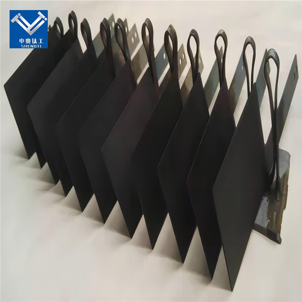 ขั้วบวกไททาเนียมสำหรับการแยกน้ำไอออนด้วยไฟฟ้า