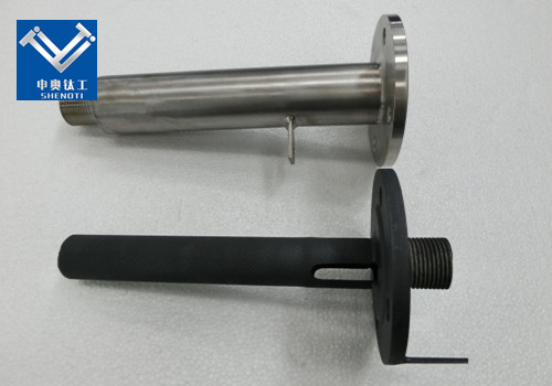 Titanium anode for cooling circulating water treatment