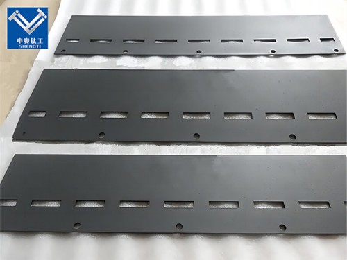 Titanium anode for aluminum foil formation