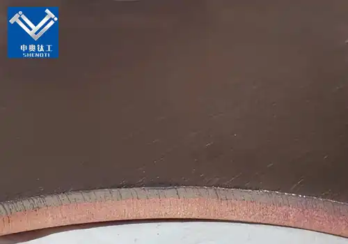 Niobium copper clad plate