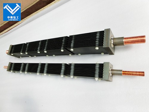 Titanium anode for disinfectant generator