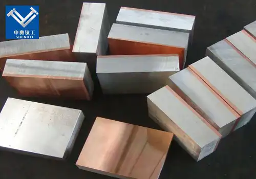 Copper clad aluminum bimetallic plate