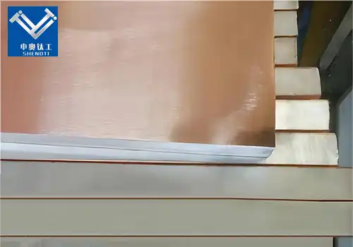 Copper aluminum copper clad plate