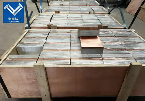 explosion welding copper/aluminum clad plate
