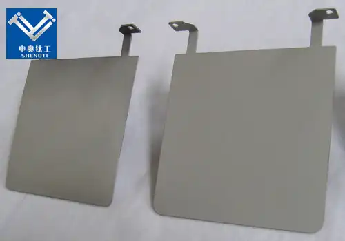 Titanium platinum anode