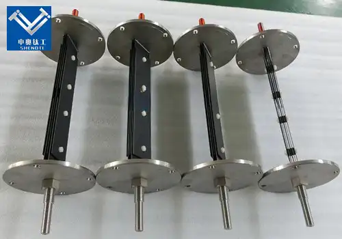 Titanium anode for disinfectant generator